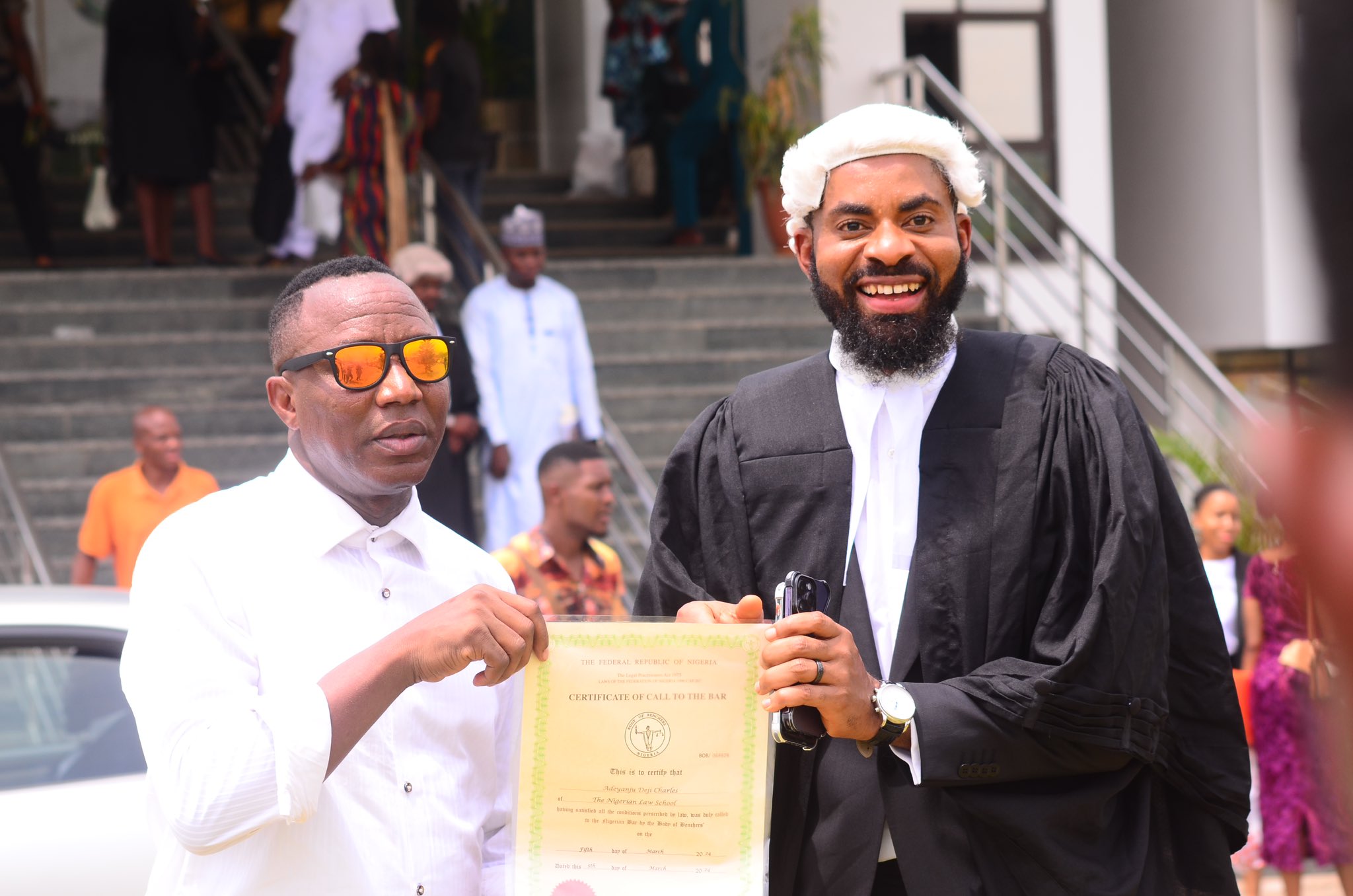 call to bar